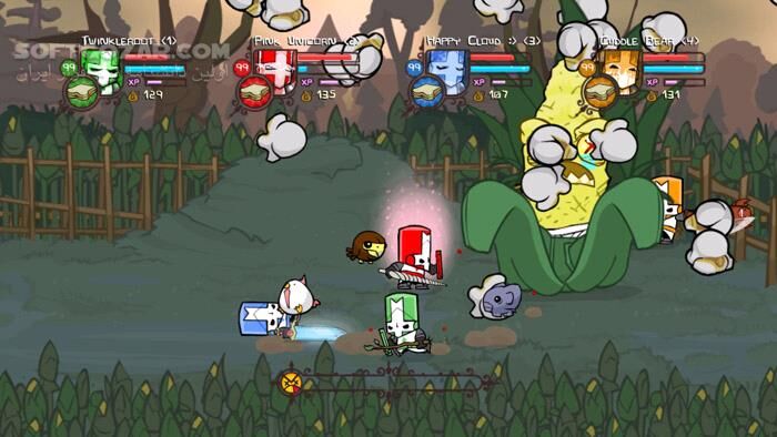 دانلود Castle Crashers - دانلود بازی فاتحان قلعه - سافت گذر