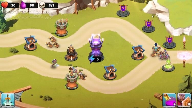 دانلود Castle Creeps TD 1.50.1 For Android +4.0 - دانلود مدافعان قلعه کستل کریپس برای اندروید - سافت گذر