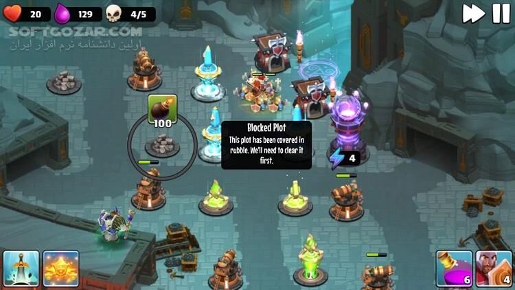 دانلود Castle Creeps TD 1.50.1 For Android +4.0 - دانلود مدافعان قلعه کستل کریپس برای اندروید - سافت گذر