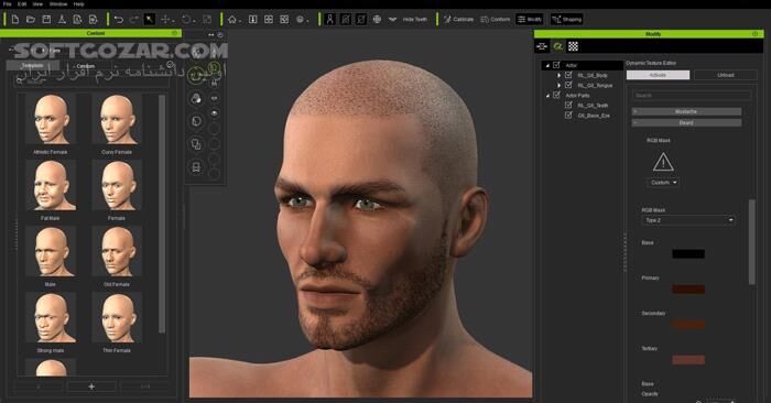 دانلود Reallusion Character Creator 5.02.0923.1 + Resource Pack - دانلود طراحی و مدلسازی کاراکترهای سه بعدی - سافت گذر