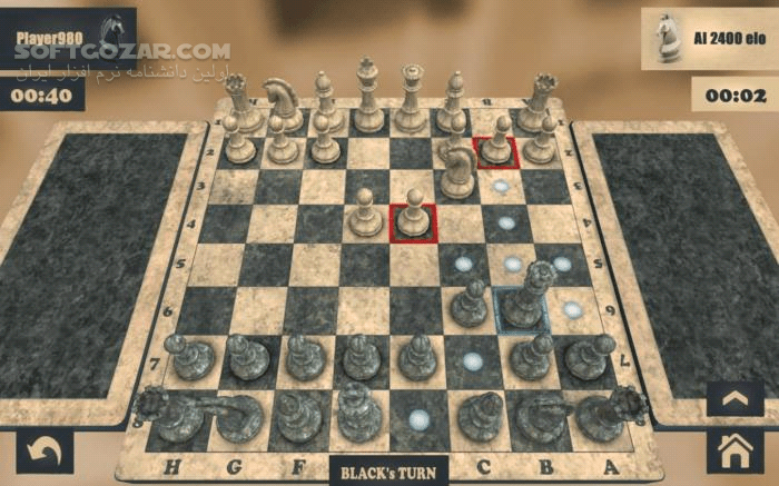 دانلود Chess Fusion 2.2 for Android +2.3 - دانلود بازی سه بعدی شطرنج برای اندروید - سافت گذر
