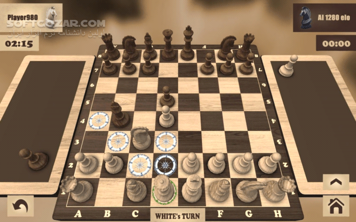 دانلود Chess Fusion 2.2 for Android +2.3 - دانلود بازی سه بعدی شطرنج برای اندروید - سافت گذر