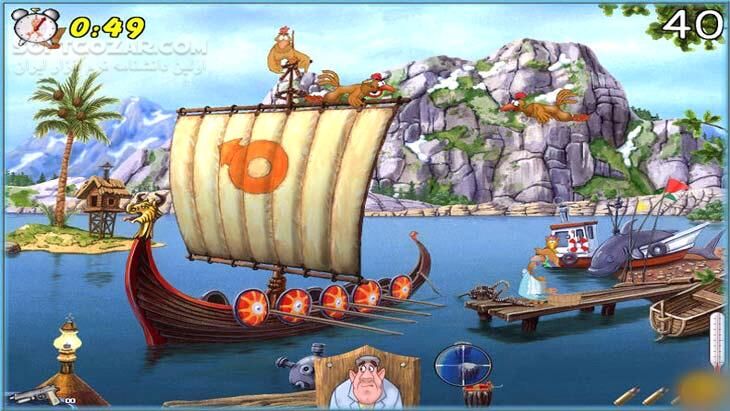 دانلود Chicken Shoot 2 - دانلود بازی شلیک به مرغها - سافت گذر