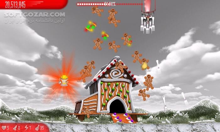 دانلود Chicken Invaders 5 Christmas Edition v5.05 - دانلود بازی مرغ های مهاجم - سافت گذر