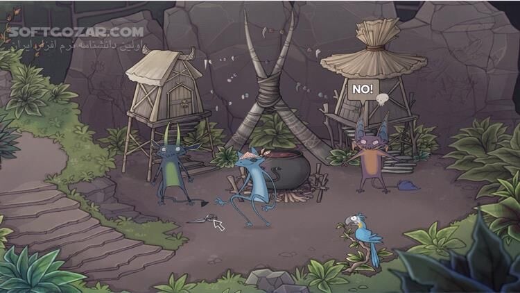 دانلود Chook & Sosig: Walk the Plank - دانلود بازی فکری برای کامپیوتر - سافت گذر