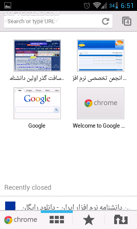 دانلود Google Chrome 143.0.7499.146 For Android +10.0 - دانلود مرورگر کروم برای اندروید - سافت گذر
