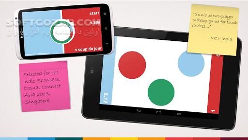 دانلود Circulets 1.7 for Android +3.0 - دانلود بازی دایره های رنگی برای اندروید - سافت گذر