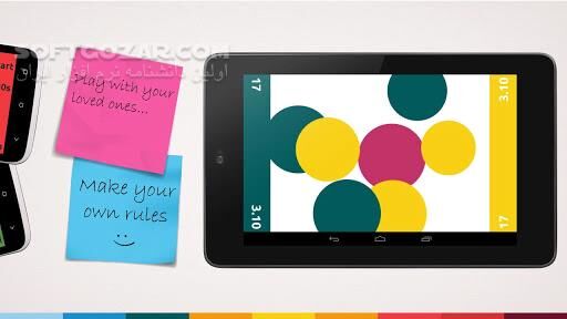 دانلود Circulets 1.7 for Android +3.0 - دانلود بازی دایره های رنگی برای اندروید - سافت گذر