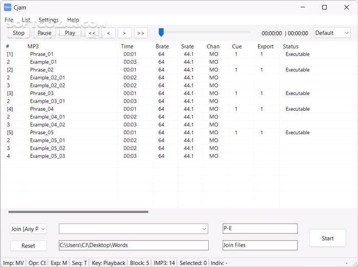دانلود Cjam 2.4.1.0 - دانلود ویرایش فایل صوتی - سافت گذر