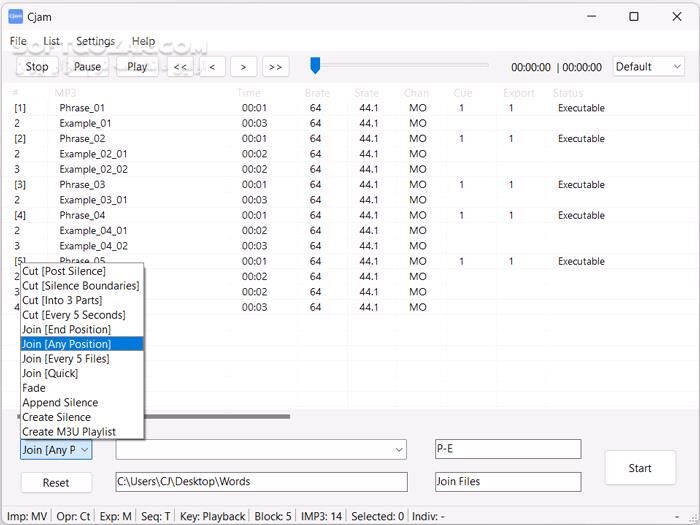 دانلود Cjam 2.4.1.0 - دانلود ویرایش فایل صوتی - سافت گذر