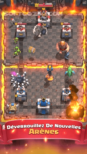 دانلود Clash Royale 130300016 for Android +7.0 - دانلود کلش رویال برای اندروید - سافت گذر