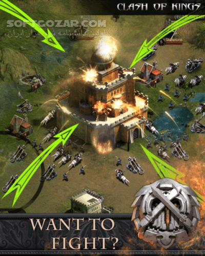 دانلود Clash of Kings 11.09.0 for Android +4.4 - دانلود کلش آف کینگ برای اندروید - سافت گذر
