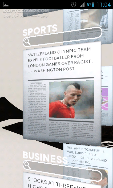 دانلود Claystone Launcher Pro 2.5 for Android +2.1 - دانلود لانچری متفاوت برای اندروید - سافت گذر