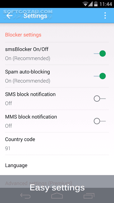 دانلود Clean Inbox 8.0.24 for Android +2.1 - دانلود بلاکر قدرتمند پیام کوتاه و تماس برای اندروید - سافت گذر