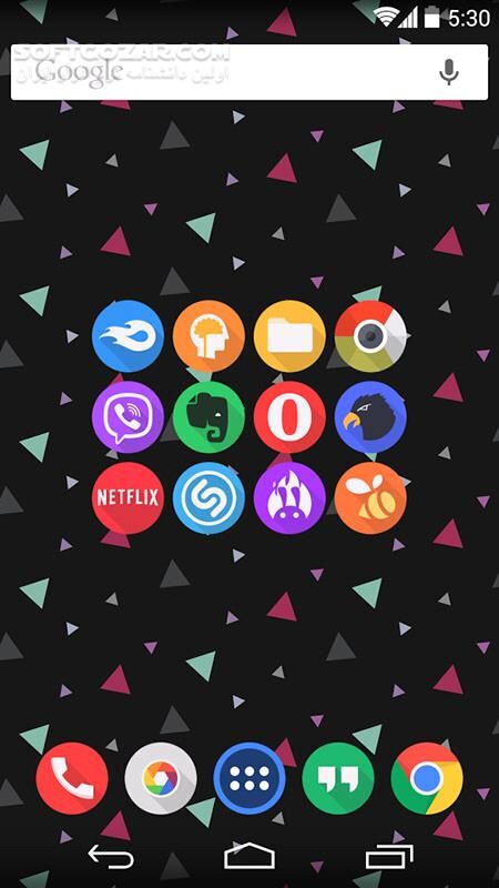 دانلود Click UI 6.3 for Android +4.0 - دانلود 1420 آیکون زیبا برای اندروید - سافت گذر