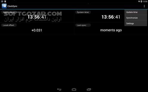 دانلود ClockSync 1.2.4.1 for Android +1.5 - دانلود تنظیم اتوماتیک ساعت سیستم‌عامل اندروید به دقت میلی ثانیه برای اندروید - سافت گذر