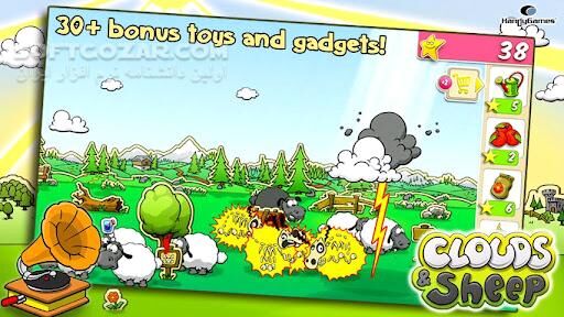 دانلود Clouds & Sheep 1 v1.10.3 / 2 v1.4.4 for Android +2.3 - دانلود ابرها و گوسفندان نسخه 1 و 2 برای اندروید - سافت گذر