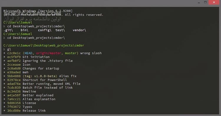 دانلود Cmder 1.3.17 Full - دانلود Cmder - سافت گذر
