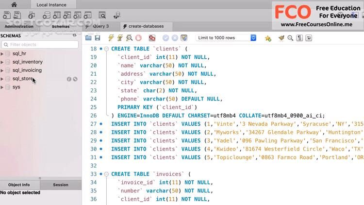 دانلود Code with Mosh - Complete SQL Mastery - دانلود آموزش اس کیو ال - سافت گذر