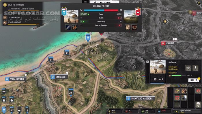 دانلود Company of Heroes 3 + Update v2.2.2 - دانلود بازی گروهان قهرمانان ۳ برای کامپیوتر - سافت گذر