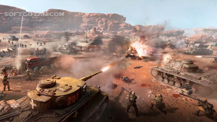 دانلود Company of Heroes 3 + Update v2.2.2 - دانلود بازی گروهان قهرمانان ۳ برای کامپیوتر - سافت گذر