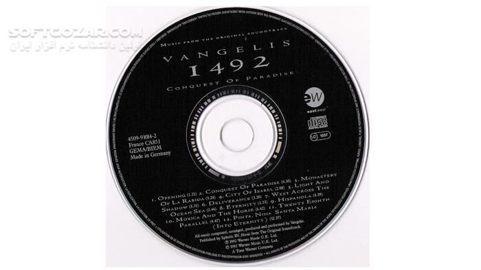 دانلود 1492 Conquest of Paradise - دانلود موسیقی فیلم فتح بهشت - سافت گذر