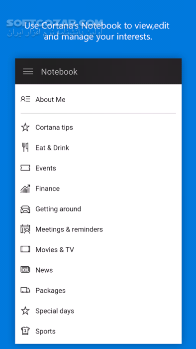 دانلود Cortana  3.3.3.2854 for Android +4.4 - دانلود کورتانا برای اندروید - سافت گذر