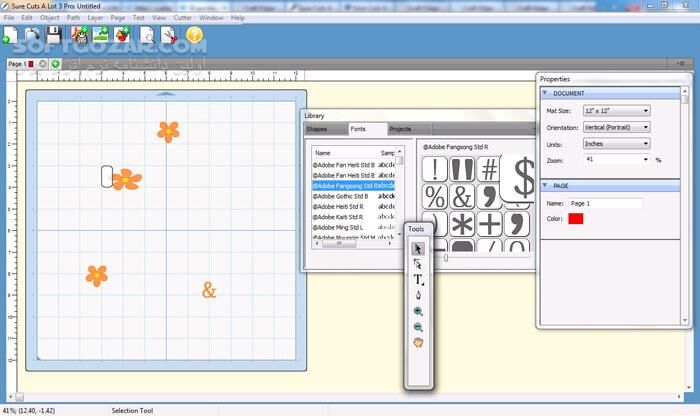 دانلود Craft Edge Sure Cuts A Lot Pro 6.077 - دانلود طراحی و برش اشکال با دستگاه های برش الکترونیکی - سافت گذر