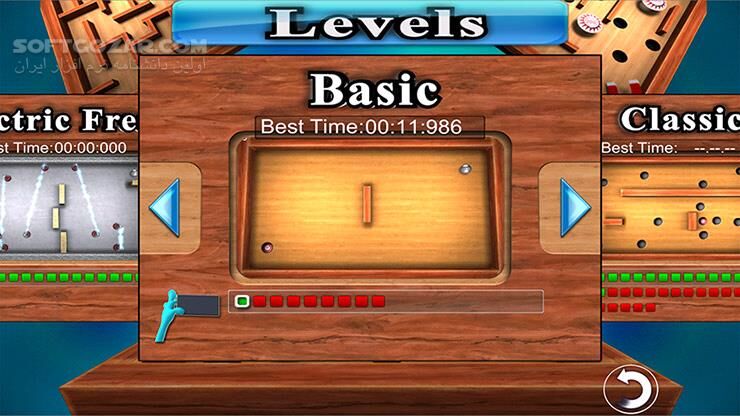 دانلود Crazy Labyrinth 3D 1.16 for Android - دانلود بازی مارپیچ ها برای اندروید - سافت گذر