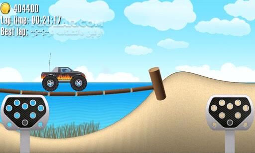 دانلود Crazy Wheels Monster Trucks 1.0.5 for Android +2.2 - دانلود بازی کامیون دیوانه برای اندروید - سافت گذر