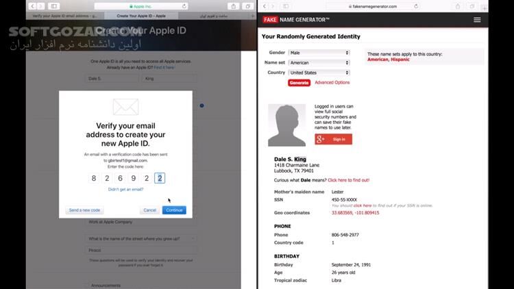 دانلود فیلم آموزش کامل ساخت اپل آیدی رایگان بدون آی‌تیونز - دانلود آموزش ساخت اپل آیدی رایگان - سافت گذر