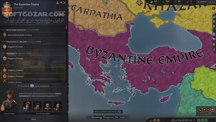 دانلود Crusader Kings III + Update v1.18.2 - دانلود بازی پادشاهان صلیبی 3 - سافت گذر