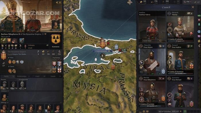 دانلود Crusader Kings III + Update v1.18.2 - دانلود بازی پادشاهان صلیبی 3 - سافت گذر