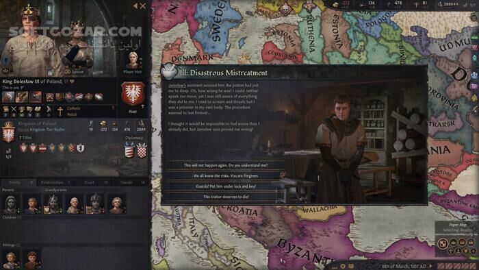 دانلود Crusader Kings III + Update v1.18.2 - دانلود بازی پادشاهان صلیبی 3 - سافت گذر