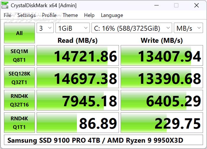 دانلود CrystalDiskMark 9.0.1 - دانلود تست سرعت هارد دیسک - سافت گذر