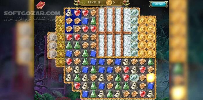 دانلود Cursed House 4 - Match 3 Game - دانلود بازی پازل Match 3 - سافت گذر