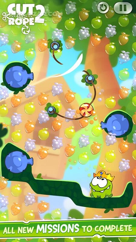 دانلود Cut the Rope 2 v1.33.0 for Android +4.0 - دانلود بازی بریدن طناب برای اندروید - سافت گذر
