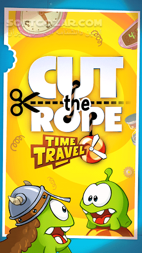 دانلود Cut the Rope Time Travel 1.11.0 for Android +2.3 - دانلود بازی طناب را ببر نسخه سفر در زمان (ابدیت نسخه HD) برای اندروید - سافت گذر