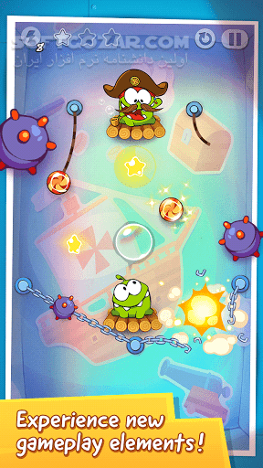 دانلود Cut the Rope Time Travel 1.11.0 for Android +2.3 - دانلود بازی طناب را ببر نسخه سفر در زمان (ابدیت نسخه HD) برای اندروید - سافت گذر