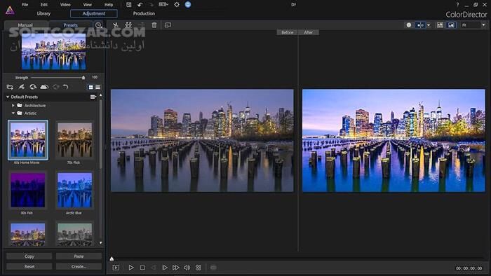 دانلود CyberLink ColorDirector Ultra 2026 14.0.5921.11 - دانلود تصحیح رنگ عکس و فیلم - سافت گذر