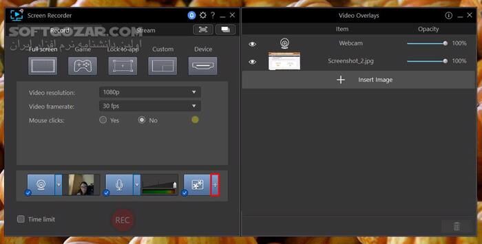 دانلود CyberLink Screen Recorder Deluxe 4.4.1.31427 - دانلود ضبط صفحه نمایش - سافت گذر