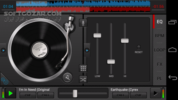 دانلود DJ Studio 5 v5.2.3 for Android +2.3 - دانلود با DJStudio موزیک در زیر دستان شما است برای اندروید - سافت گذر