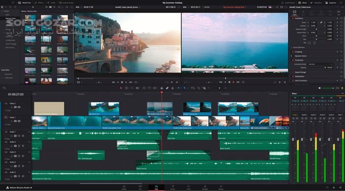 دانلود Blackmagic DaVinci Resolve Studio 20.3.1 - دانلود داوینچی ریزالو - سافت گذر