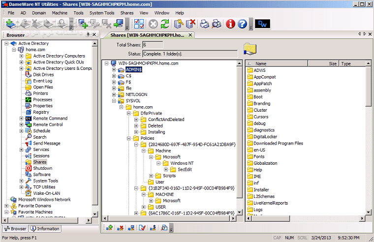 دانلود DameWare NT Utilities 8.0.1.151 - دانلود یکی از بهترین نرم افزار های مدیریت شبکه های کامپیوتری - سافت گذر