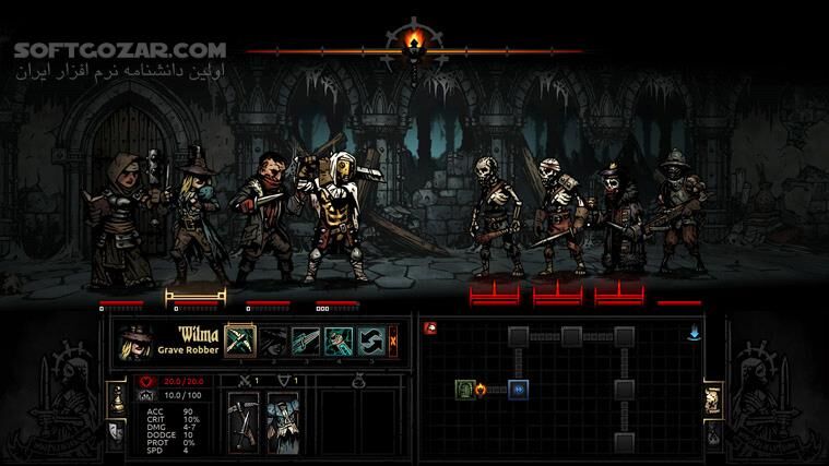 دانلود Darkest Dungeon + Update v16708 - دانلود بازی تاریک ترین سیاه چال - سافت گذر
