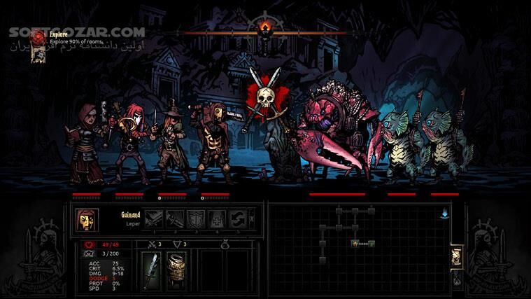 دانلود Darkest Dungeon + Update v16708 - دانلود بازی تاریک ترین سیاه چال - سافت گذر