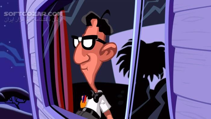 دانلود Day of the Tentacle Remastered - دانلود بازی هجوم هیولای بنفش | نسخه‌ی بازسازی شده - سافت گذر