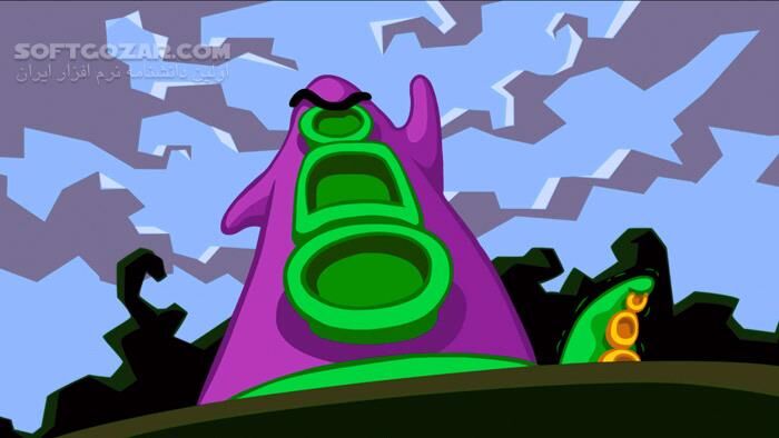 دانلود Day of the Tentacle Remastered - دانلود بازی هجوم هیولای بنفش | نسخه‌ی بازسازی شده - سافت گذر