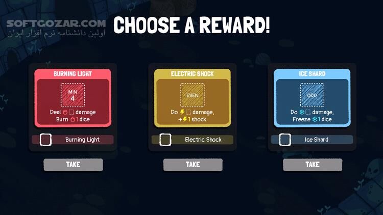 دانلود Dicey Dungeons + Update v1.2 - دانلود بازی بهترین بازی های معمایی - سافت گذر