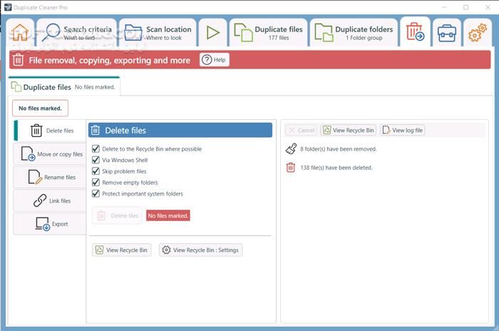 دانلود DigitalVolcano Duplicate Cleaner Pro 5.25.0 - دانلود حذف فایل های تکراری در ویندوز - سافت گذر